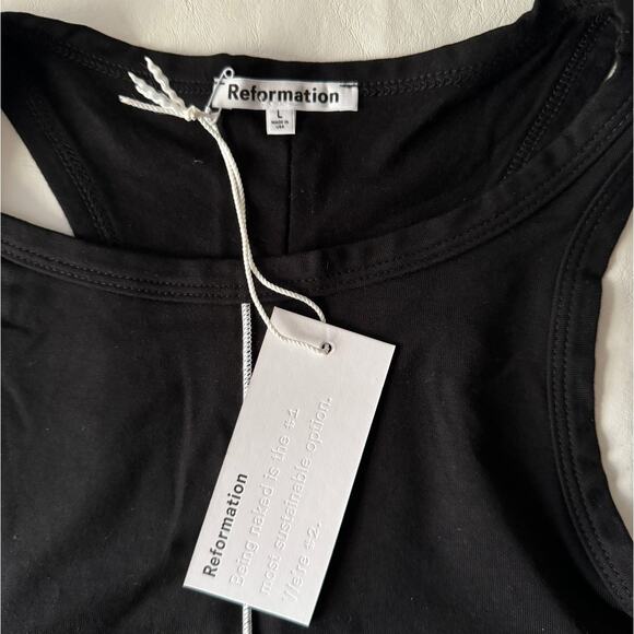 New Reformation Lydia Knit Two Piece Set Women's Size L - Picture 6 of 14